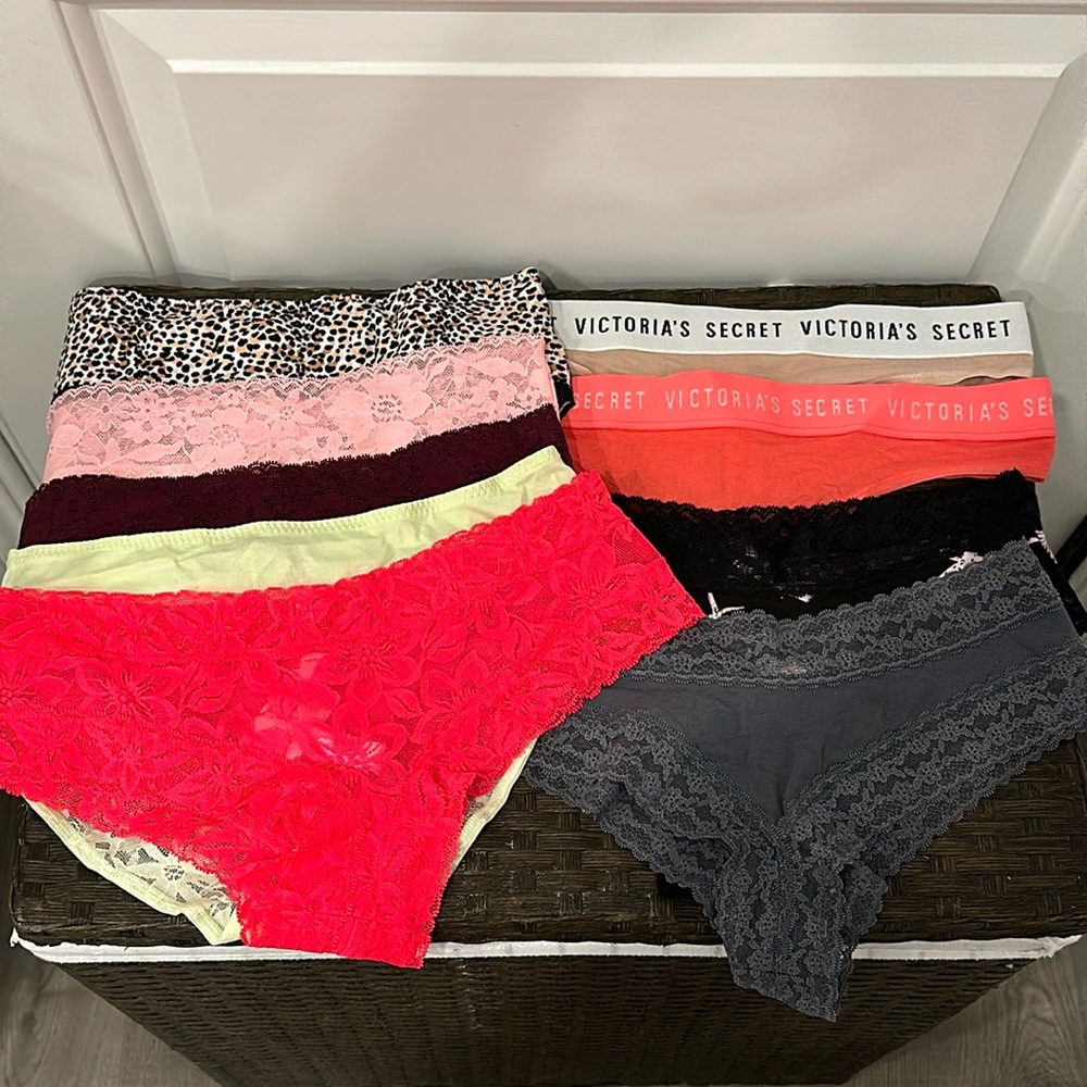 NWT Victoria’s Secret Underwear - total of 9